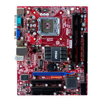 MSI G31TM-P21 Bedienungsanleitung