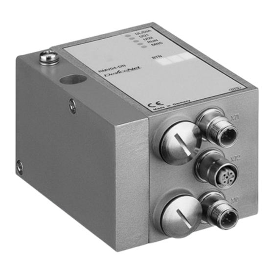 Aventics CMS, B-Design Betriebsanleitung