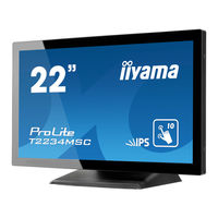 iiyama ProLite T2234MSC Bedienungsanleitung