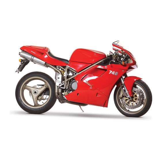 Ducati 998 Anleitung- Und Instandhaltungsheft