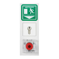 GEZE SECULOGIC TZ 322 Montage, Bedienung