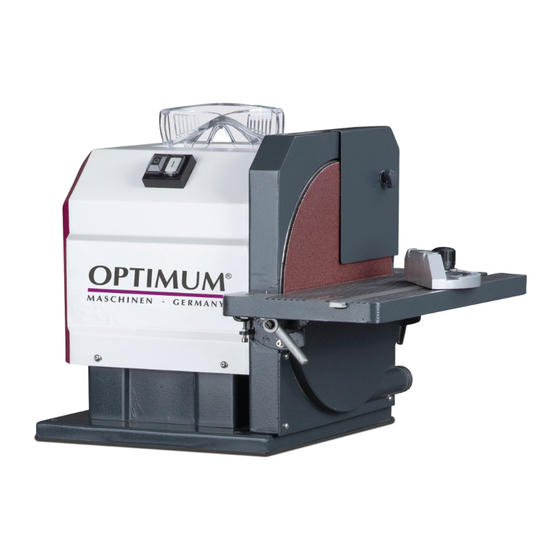 Optimum OPTIgrind GB 305D Betriebsanleitung