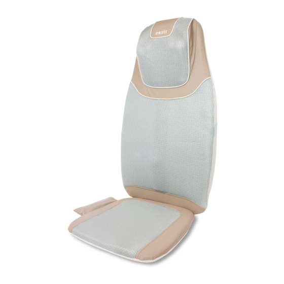 HoMedics SBM-700H-EU Bedienungsanleitung