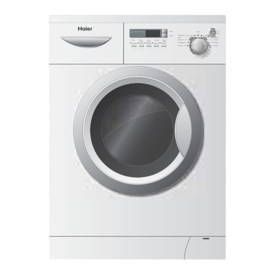 Haier HWD–C1000TXVE Betriebsanleitung