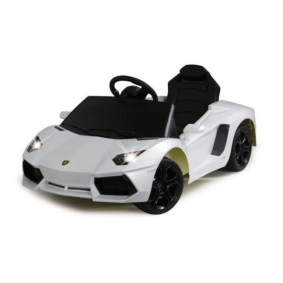 Jamara Lamborghini Aventador LP700-4 Bedienungsanleitung