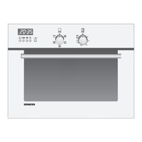 Siemens HB 28 K Serie Gebrauchsanweisung