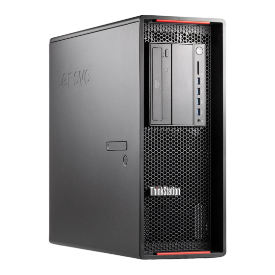 Lenovo ThinkStation P710 Hardwarebedienungsanleitung