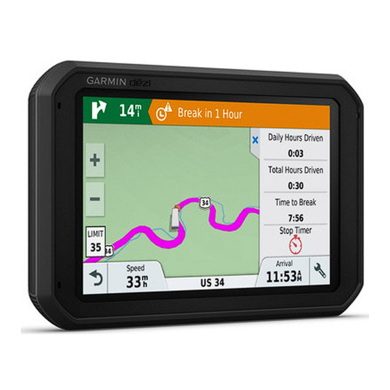 Garmin Camper 780 Benutzerhandbuch