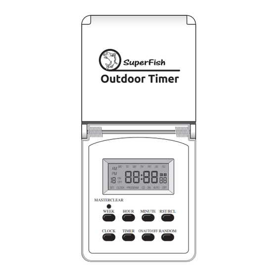 SuperFish Outdoor Timer Gebrauchsanweisung