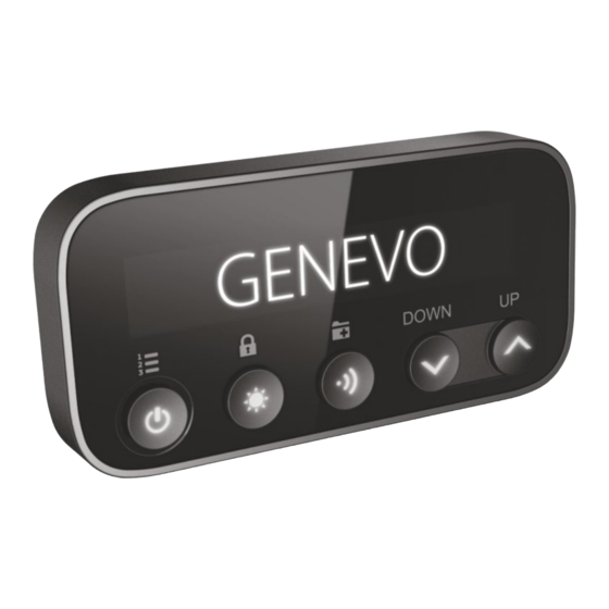 GENEVO ASSIST Betriebs- Und Einbauanleitung