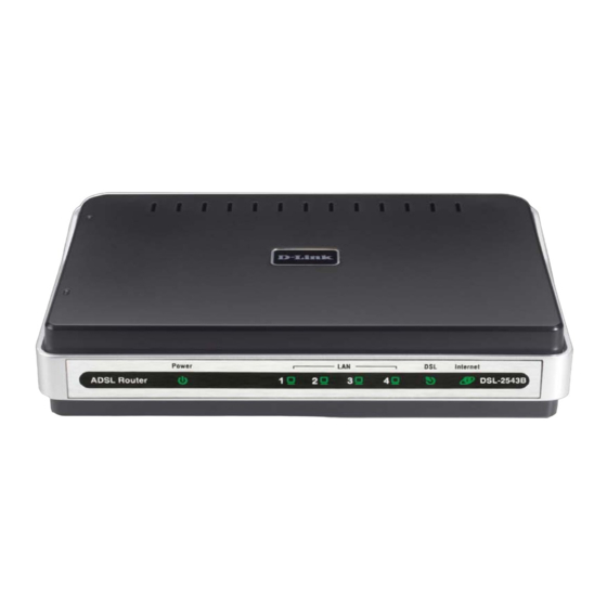D-Link DSL-2543B Benutzerhandbuch