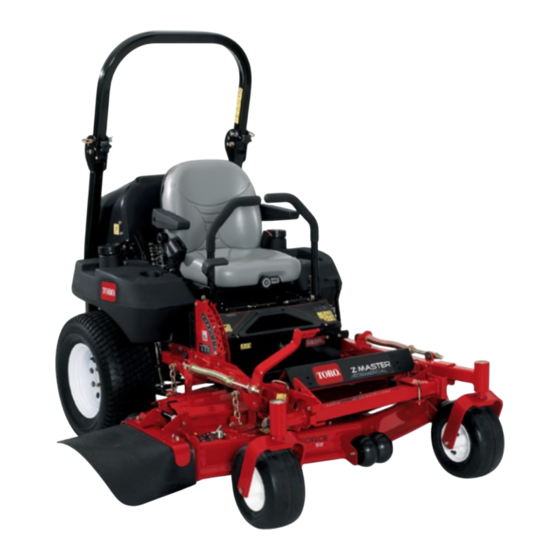 Toro Z593-D Z Master 74264TE Bedienungsanleitung