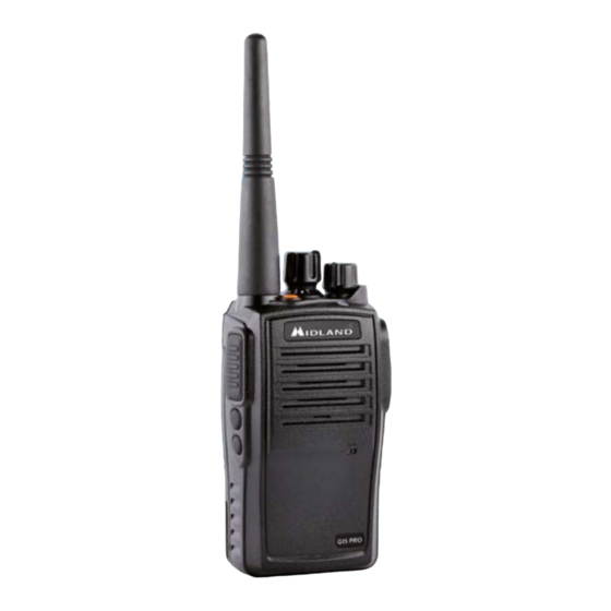 Midland G15 PRO Bedienungsanleitung