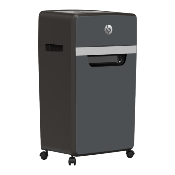 HP Pro Shredder 24CC Bedienungsanleitung