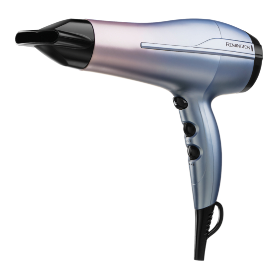 Remington Mineral Glow D5408 Bedienungsanleitung