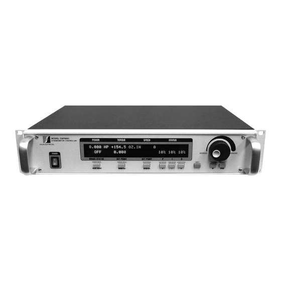 Magtrol DSP6001 Benutzerhandbuch