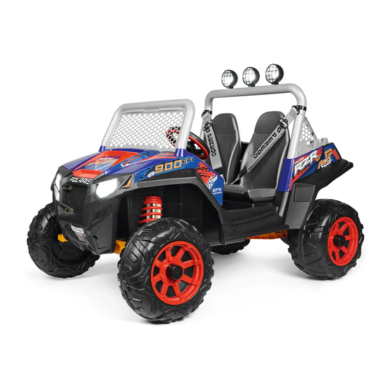 Peg Perego Polaris RZR 900 XP Gebrauch Und Wartung