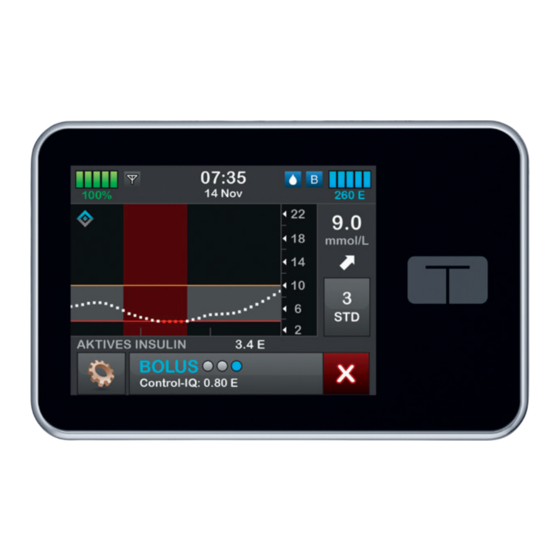 VitalAire t:slim X2 Kurzanleitung