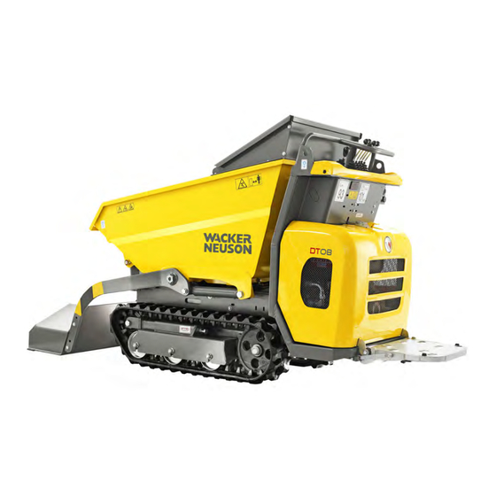 Wacker Neuson DT08-Serie Betriebsanleitung