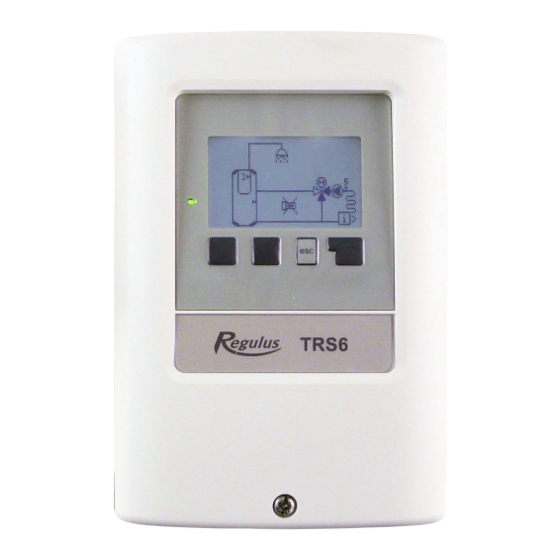 Regulus TRS6 K Montageanweisung Und Bedienanleitung