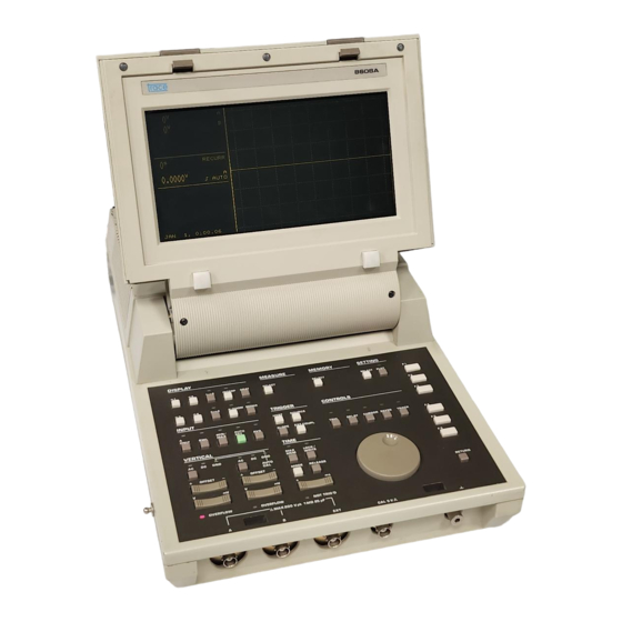 Trace 8608A Bedienungshandbuch
