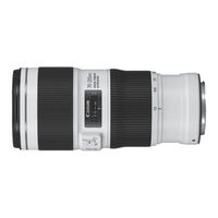 Canon EF70-200mm f/4L IS USM Bedienungsanleitung