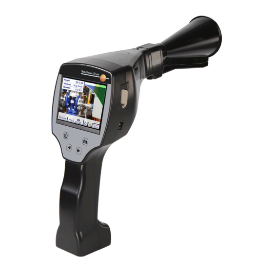 testo Sensor LD pro Bedienungsanleitung
