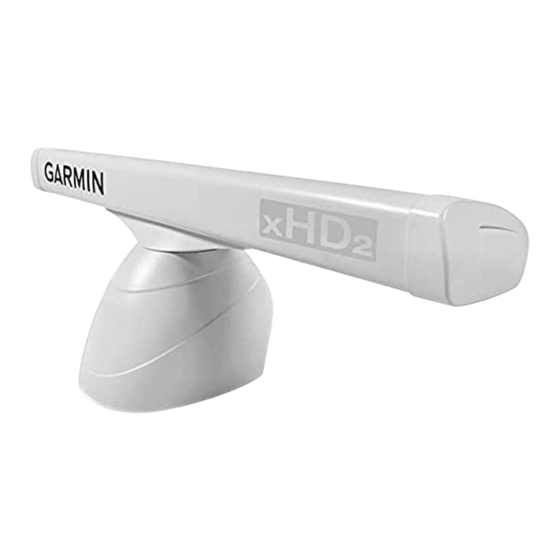 Garmin GMR xHD2 Serie Installationsanweisungen