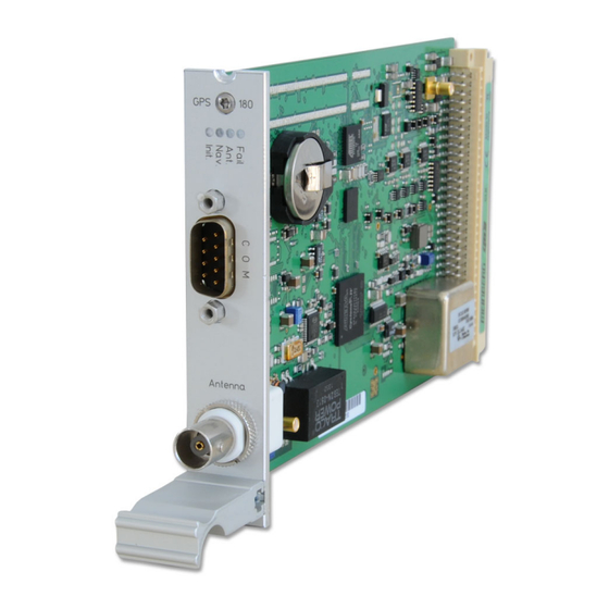 Meinberg IMS-GPS180 Handbuch