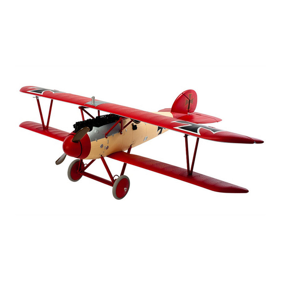 PARKZONE Albatros D. VA Bedienungsanleitung