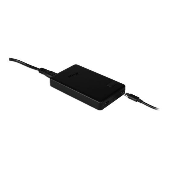 i-tec USB-C Smart Charger 60W Gebrauchsanweisung