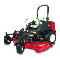 Toro Groundsmaster 7200 30495TC Bedienungsanleitung