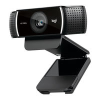 Logitech C922 Pro Stream Installationsanleitung