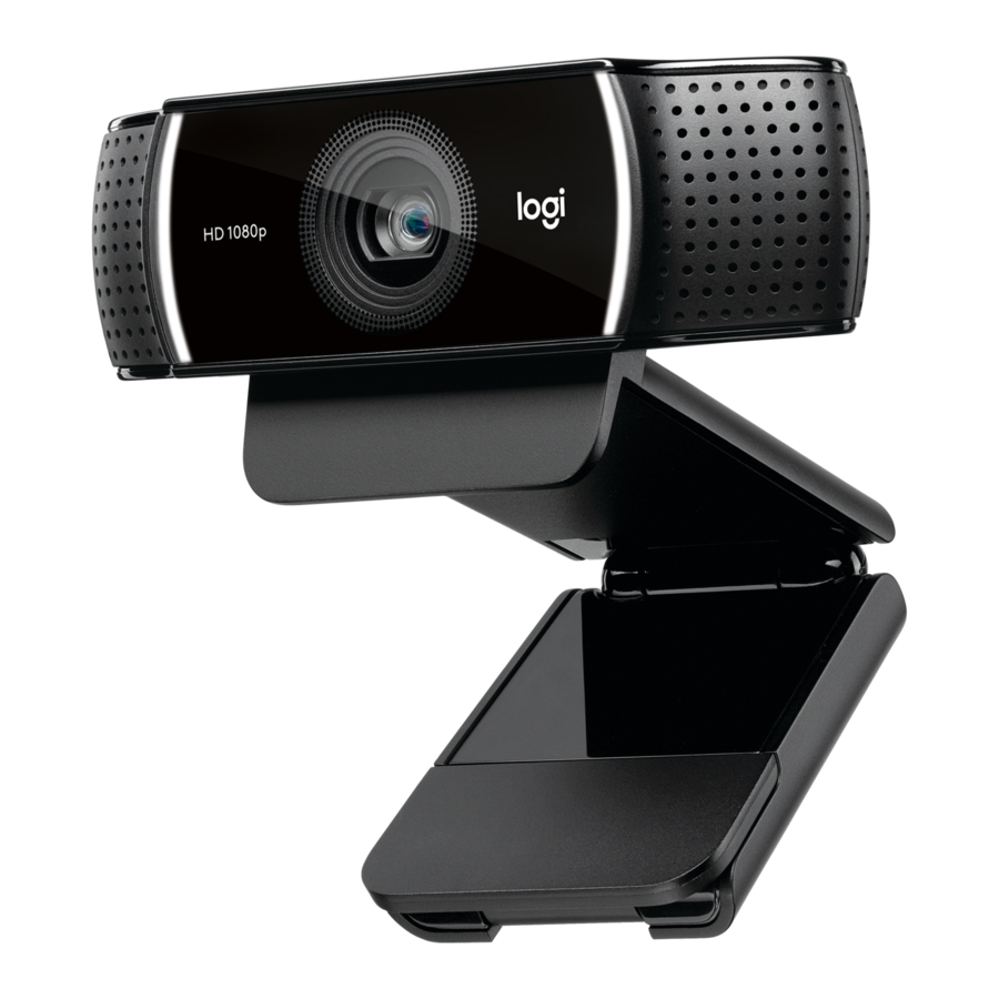 Logitech C922 PRO Installationsanleitung