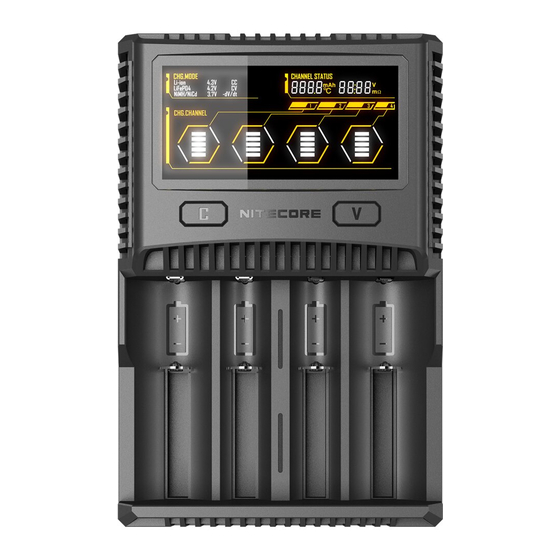 NITECORE Superb Charger SC4 Benutzerhandbuch
