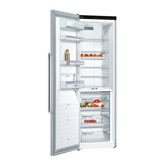 Bosch KSF Serie Gebrauchsanleitung