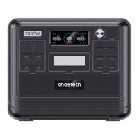 Choetech 2400W Portable Power Station Benutzerhandbuch