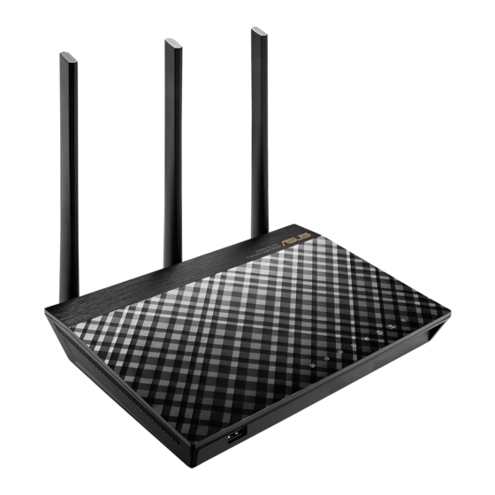 Asus RT-AC1900U Schnellstartanleitung