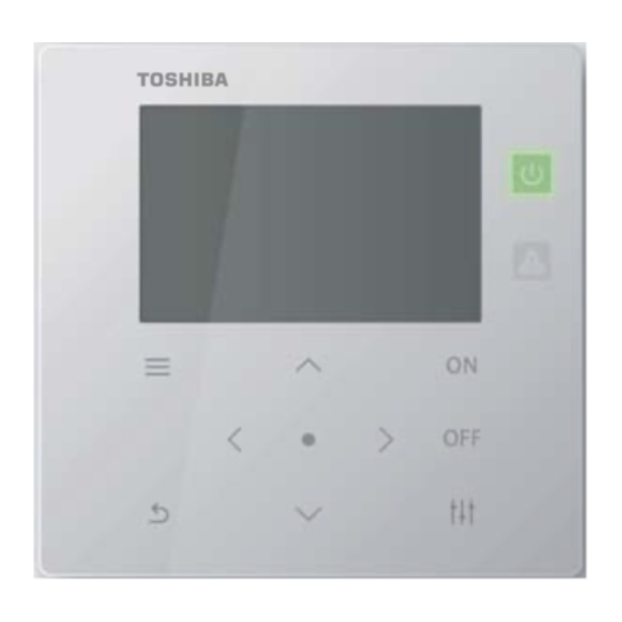 Toshiba RBP-RC001-E Installations & Bedienungsanleitung