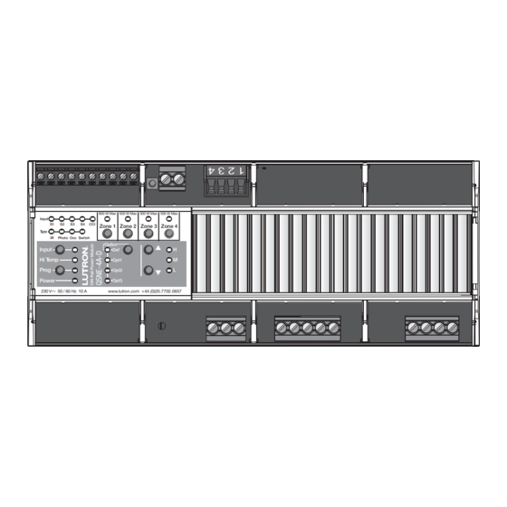 Lutron Energi Savr Node QS serie Kurzanleitung