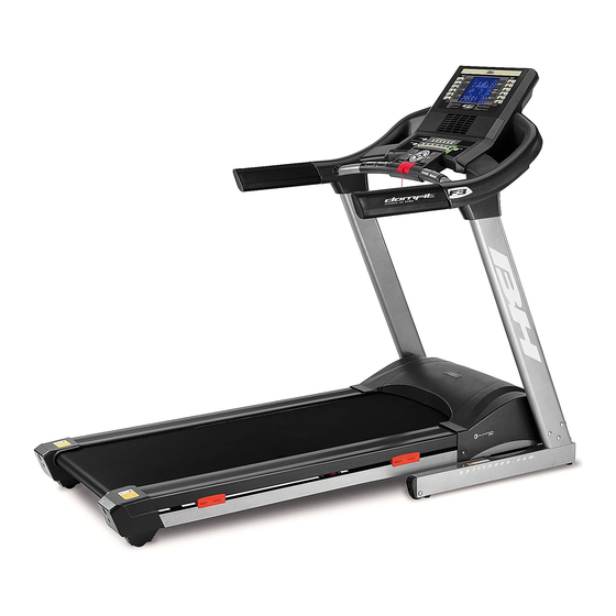 BH FITNESS G6425 Monitor Betriebsanleitung