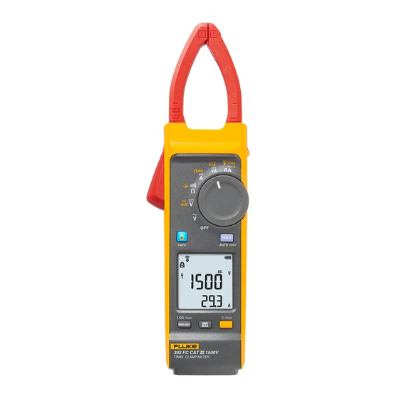 Fluke 393 Bedienungshandbuch