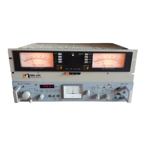 Telefunken EBU 3156/3 Betriebsanleitung