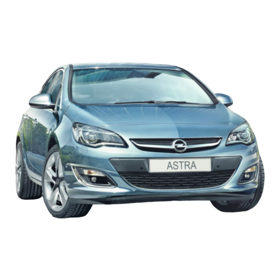 Opel ASTRA Navi 600 Bedienungsanleitung