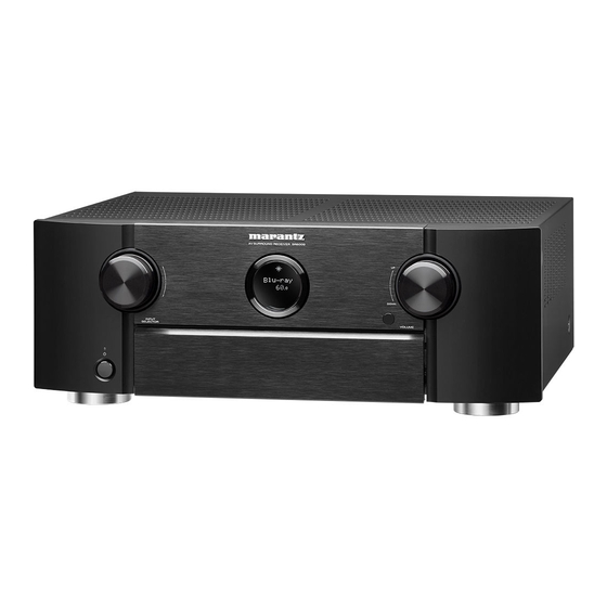 Marantz SR6009 Bedienungsanleitung