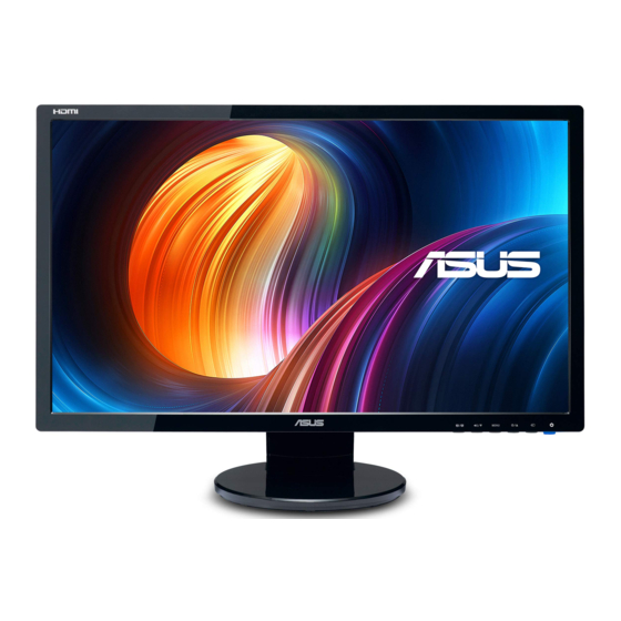 Asus VE247 Serie Schnellstarthilfe