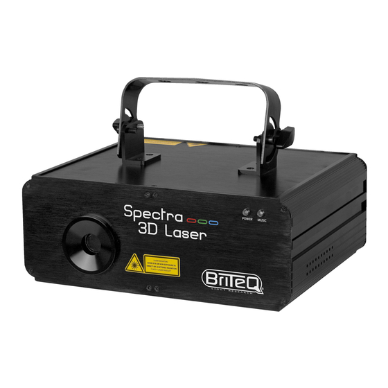 Briteq Spectra 3D Laser Handbücher