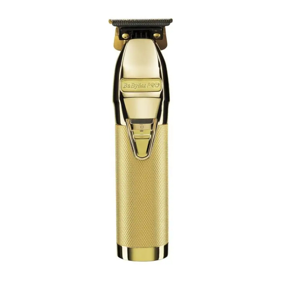 BaByliss Pro 4rtists SKELETON FX series Bedienungsanleitung