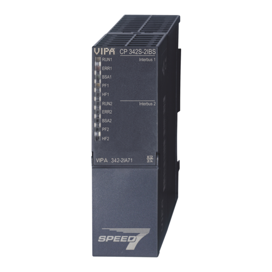 YASKAWA SPEED7 CP 342S-2IBS Handbuch