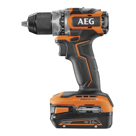 AEG BS18SBL2-202C Originalbetriebsanleitung